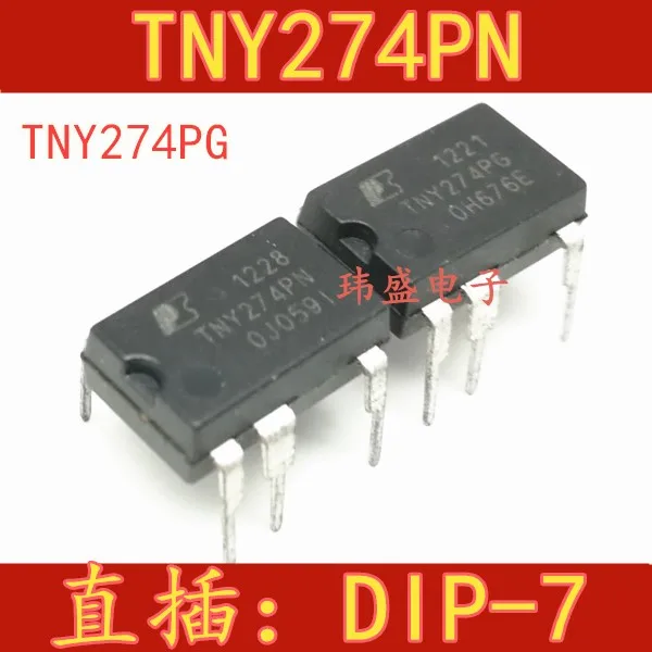 

10 шт TNY274PN DIP-7 TNY274P TNY274PG