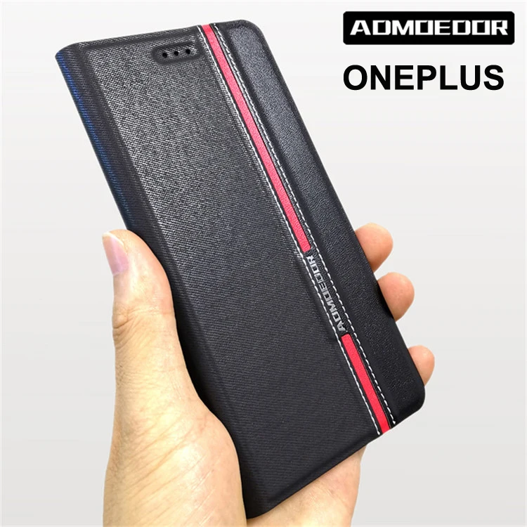 Чехол oneplus 5 5T 6 6T ультра тонкий кожаный флип-чехол для one plus Чехлы задней панели