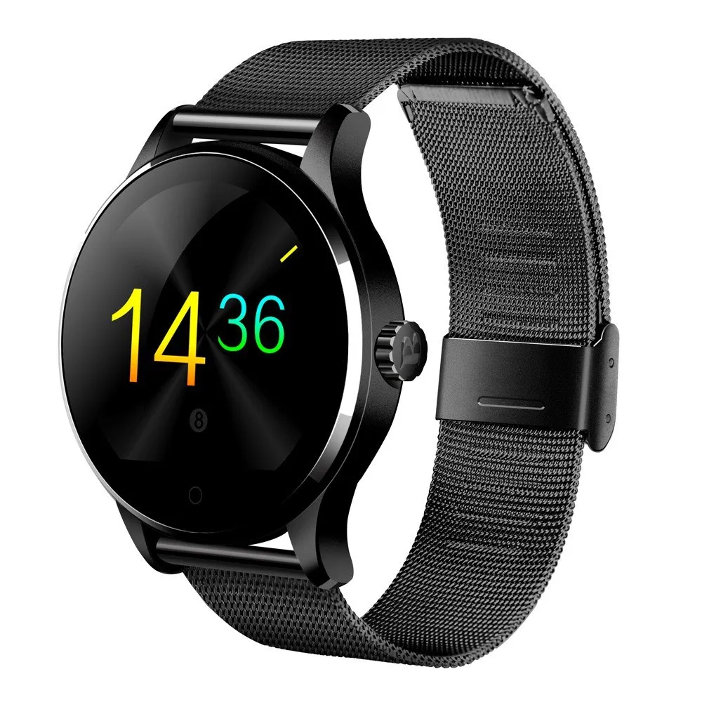 Часы CARCAM SMART WATCH K88H BLACK Черный металл с органайзером и фитнес-трекером |