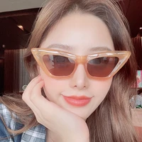 european and american fashion 2021 new cat eye sunglasses personalized and comfortable triangle sunglasses trendy sunglasses