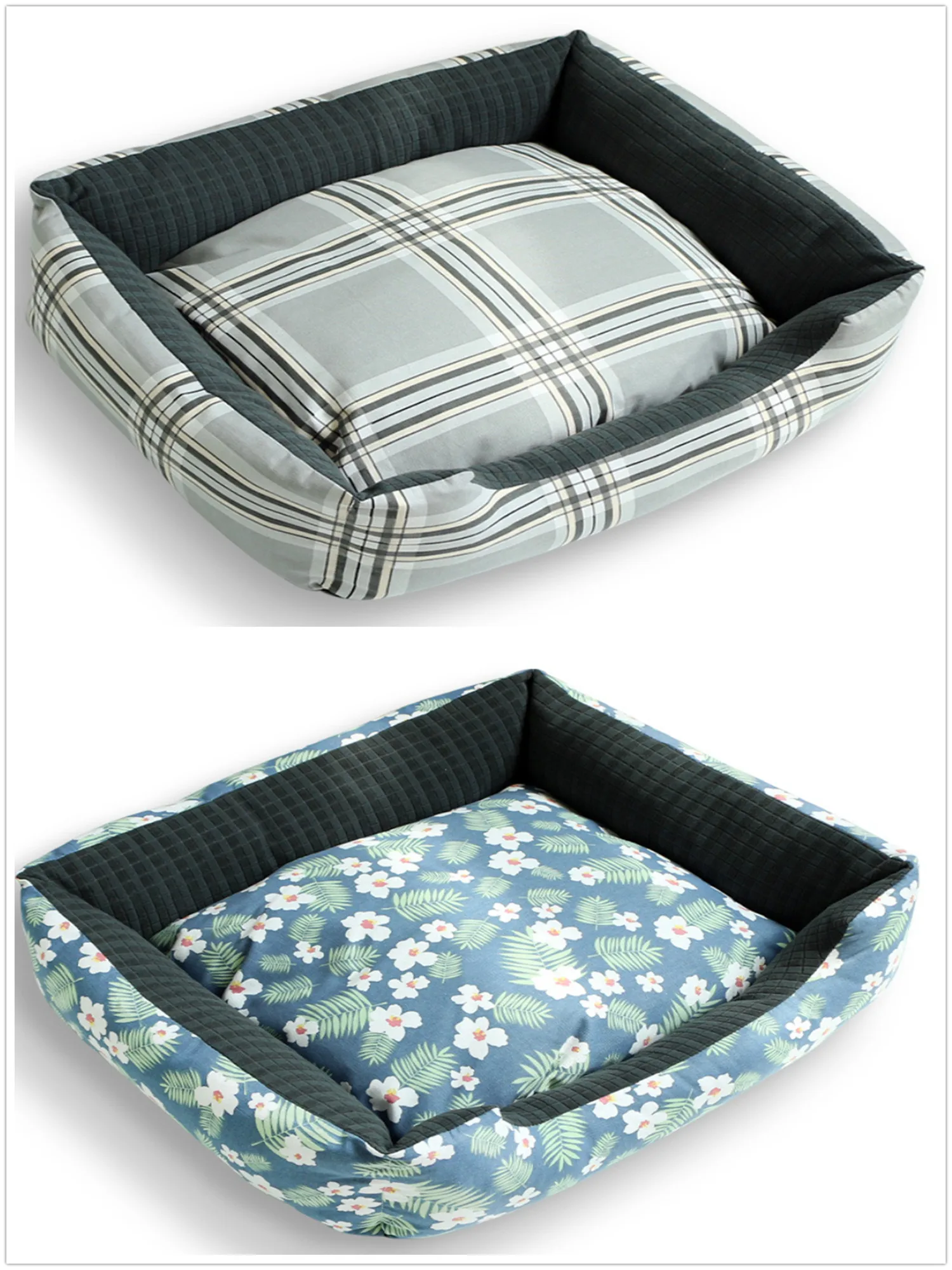 

(S-XL) Large Pet Cat Dog Bed 8Colors Warm Cozy Dog House Soft Fleece Nest Dog Baskets House Mat Autumn Winter Waterproof Kennel