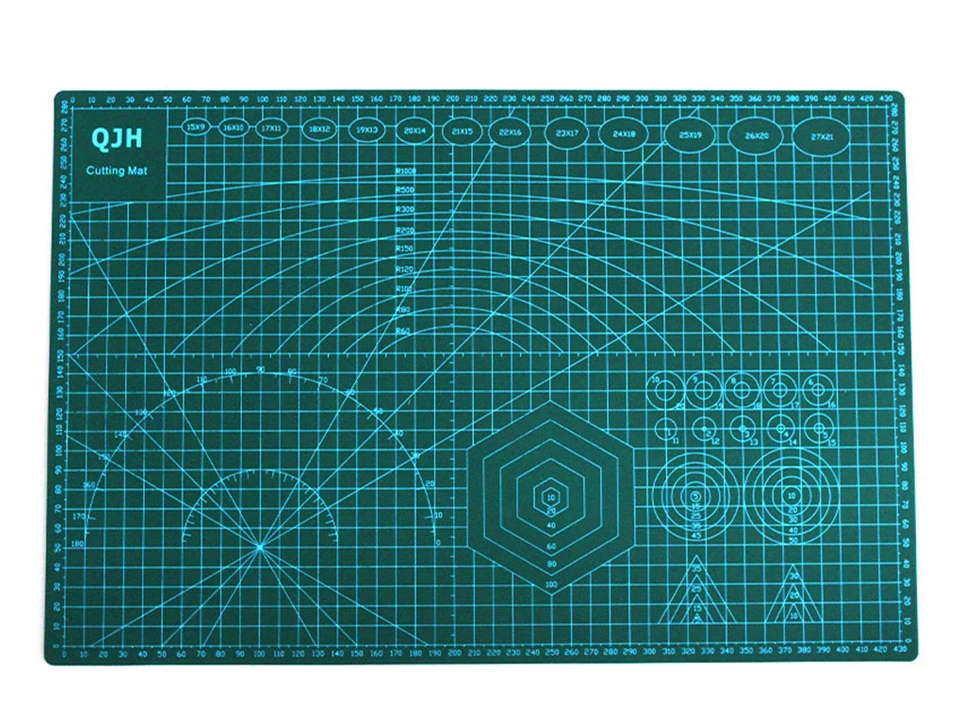 A3 A4 ПВХ коврик для резки Лоскутная Cut Pad A3 Лоскутные инструменты ручной DIY инструмент разделочная доска дважды двусторонняя самовосстановления