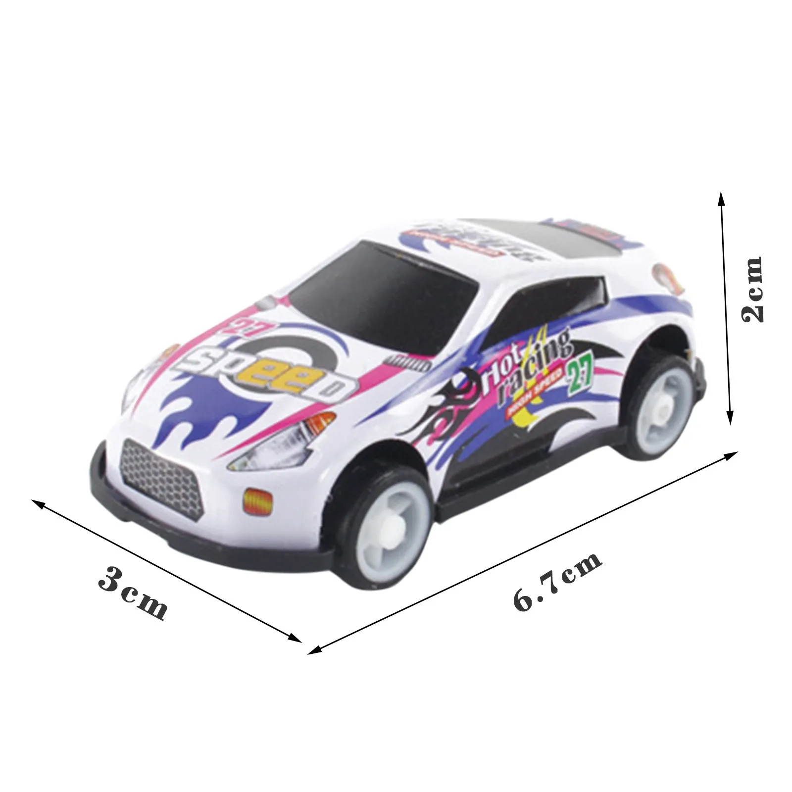 12pcs Set Graffiti Pull Back Friction Car Alloy Metal Four-wheel Drive Racing For Children Boys Diecasting Vehicle Toy Gift |