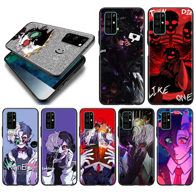 

Dream Smp Ranboo Silicone Cover For Huawei Honor 10i 10 9C 9A RU 9X 9N 9S 9 Pro Lite Play 3E V9 Black Phone Case