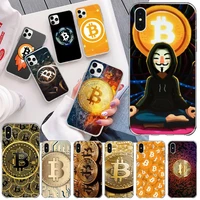 i love accept bitcoin phone case for iphone 13 12 11 pro mini xs max 8 7 plus x se 2020 xr silicone soft cover