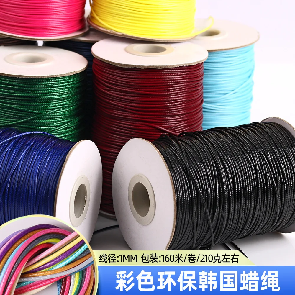 Экологический защитный Воск Веревка Diy Одежда ручной работы бусы плетение шнур