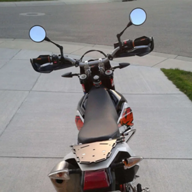 Складное зеркало заднего вида для мотоцикла 8 мм 10 360 дюйма|Боковые зеркала и