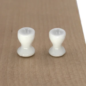 Миниатюрный Кукольный домик, 2 шт., Миниатюрные аксессуары, мини керамический бокал для вина, имитация чайной чашки, модель игрушки для украшения кукольного дома