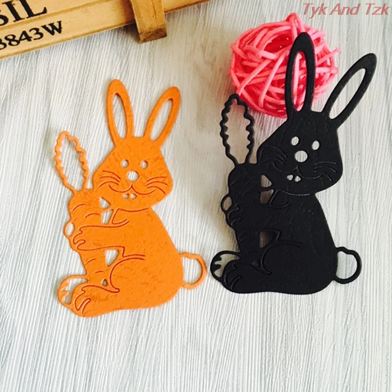 

Carbon Steel Rabbit Cutting Dies Set Embossing Stencil Templates Mold