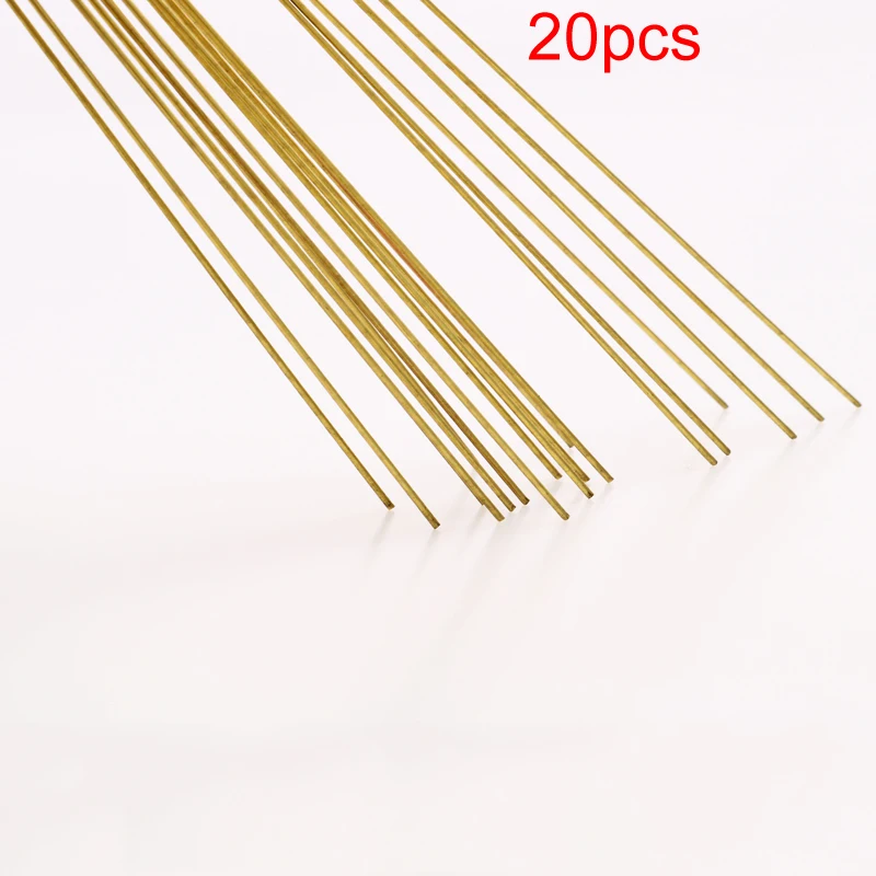 20 шт. латунный стержень приводной вал диаметром 1 мм длина 300 медная