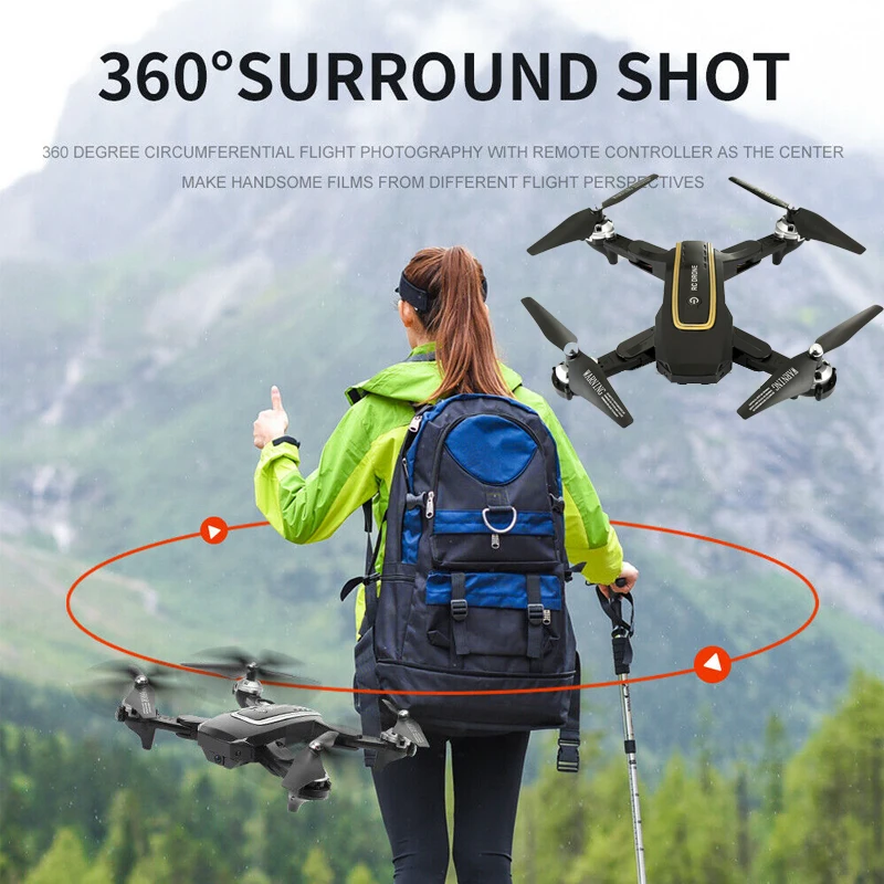 2020 Новый HJ38 5G Дрон GPS дрона с дистанционным управлением 4K HD Камера складного