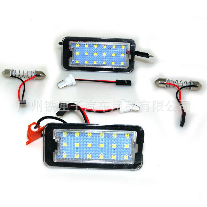 

Fiat 500 led license plate lamp Fiat 500C highlight license plate modification lamp