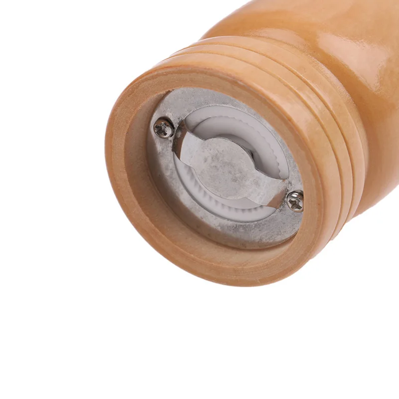 Мельница для соли и перца мельница из твердой древесины с сильной регулируемой