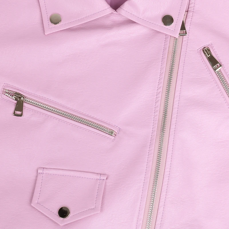 Nerazzurri осенняя короткая зеленая розовая стильная байкерская куртка из