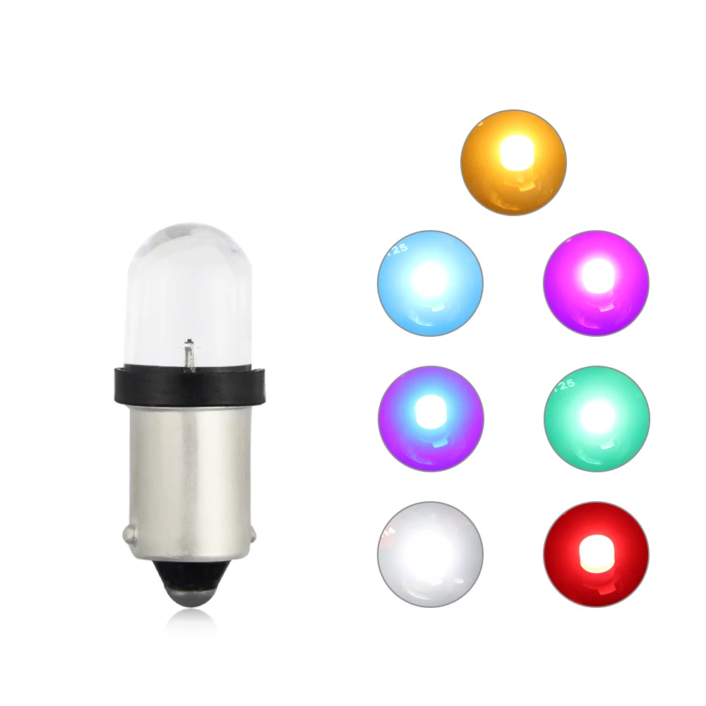 1x Новый BA9S светодиодный RGB T4W H6W BAY9S H21W 3W фары для автомобиля внутреннее освещение