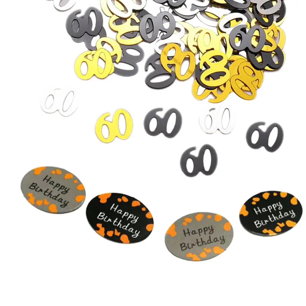 

Digital Birthday Confetti Sprinkles 60th/50th/40th/30th/21th Birthday