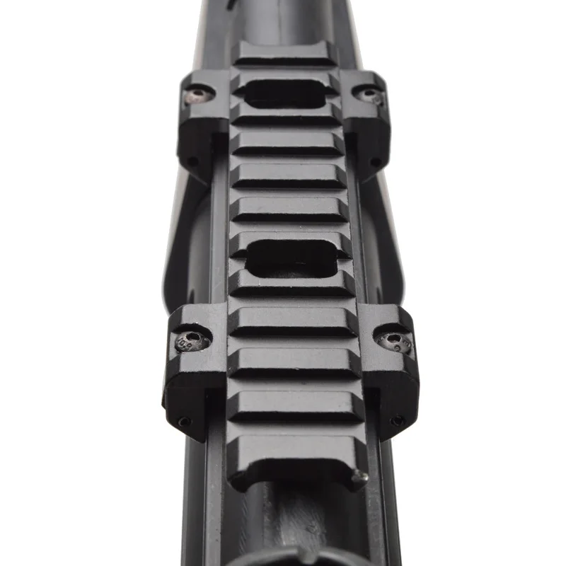 

Outdoor Sports MP5 Tactical extension bracket Guide track CNC Aluminium alloy 20MM Leather rail Toy Gun updated accessories