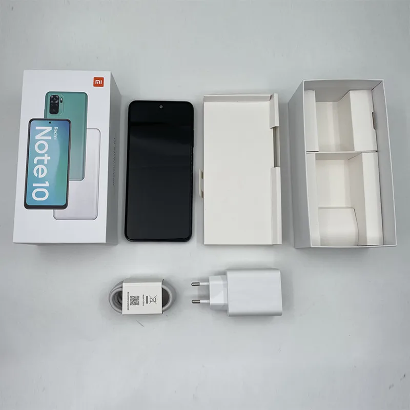 Глобальная версия Xiaomi Redmi Примечание 10 мобильный телефон 4GB оперативной памяти 64