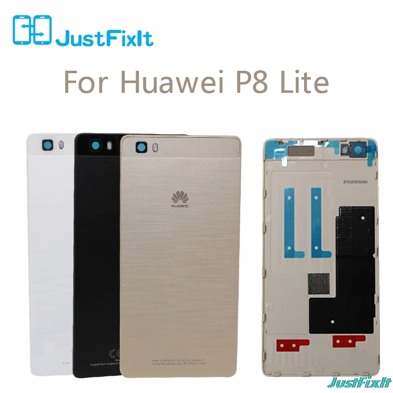 Жесткий Чехол для задней крышки корпуса 100% дюйма HUAWEI P8 Lite с клейкой наклейкой