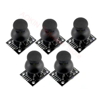 5 pcs for arduino dual axis xy joystick module higher quality ps2 joystick control lever sensor ky 023 rated 4 9 5