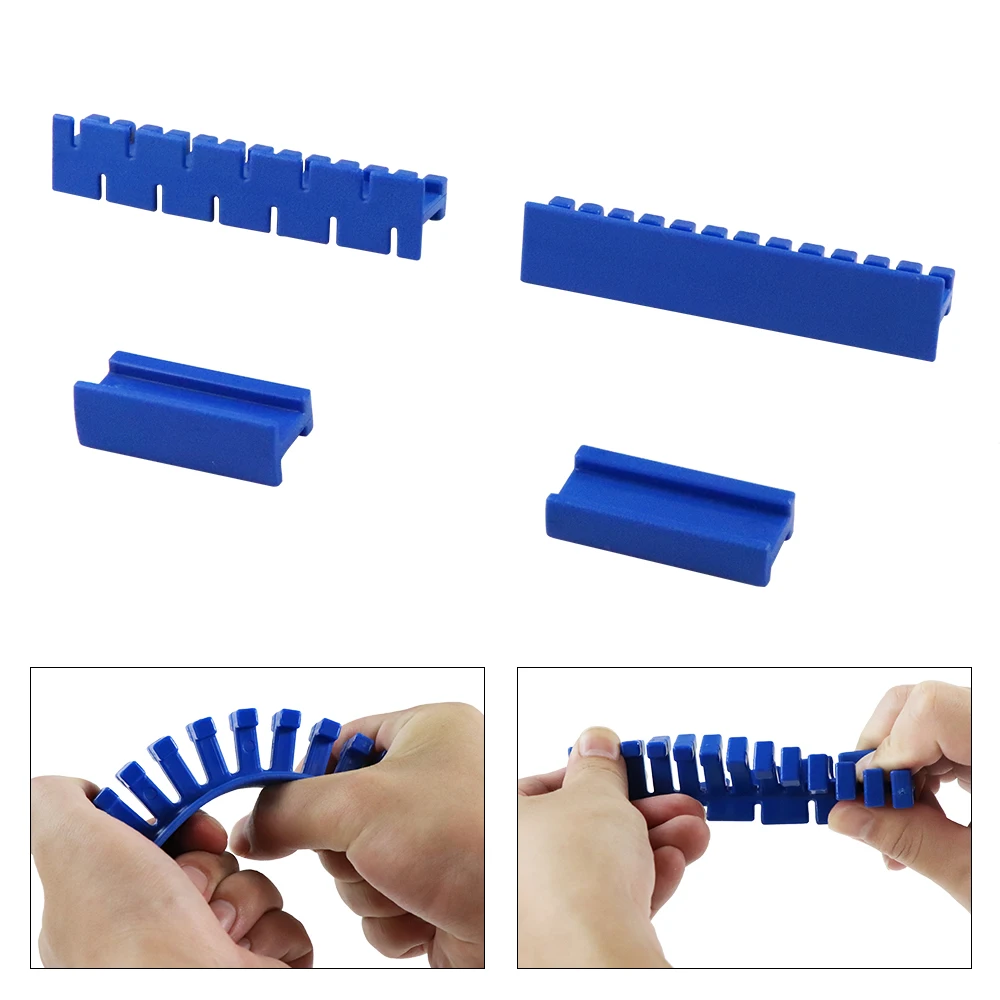 melhor Paintless Dent Repair Azul Puxar Linha Para Dent Granizo Kit De Ferramentas Reparação Dent Tabs Flexíveis Para O Corpo Do Carro Kits Removedor Dent