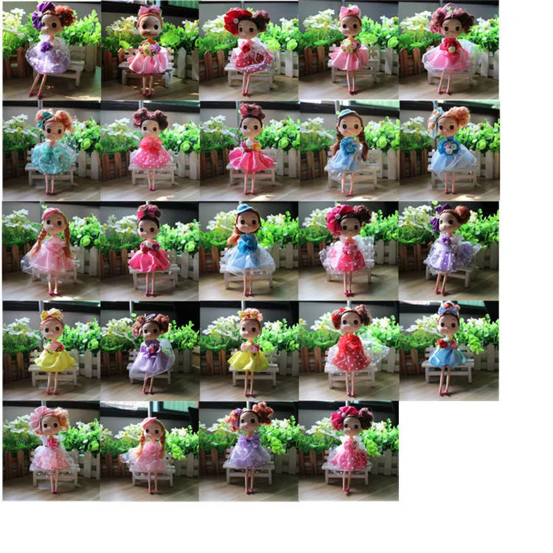 Милые миниатюрные плюшевые куклы для девочек модные детские мягкие игрушки