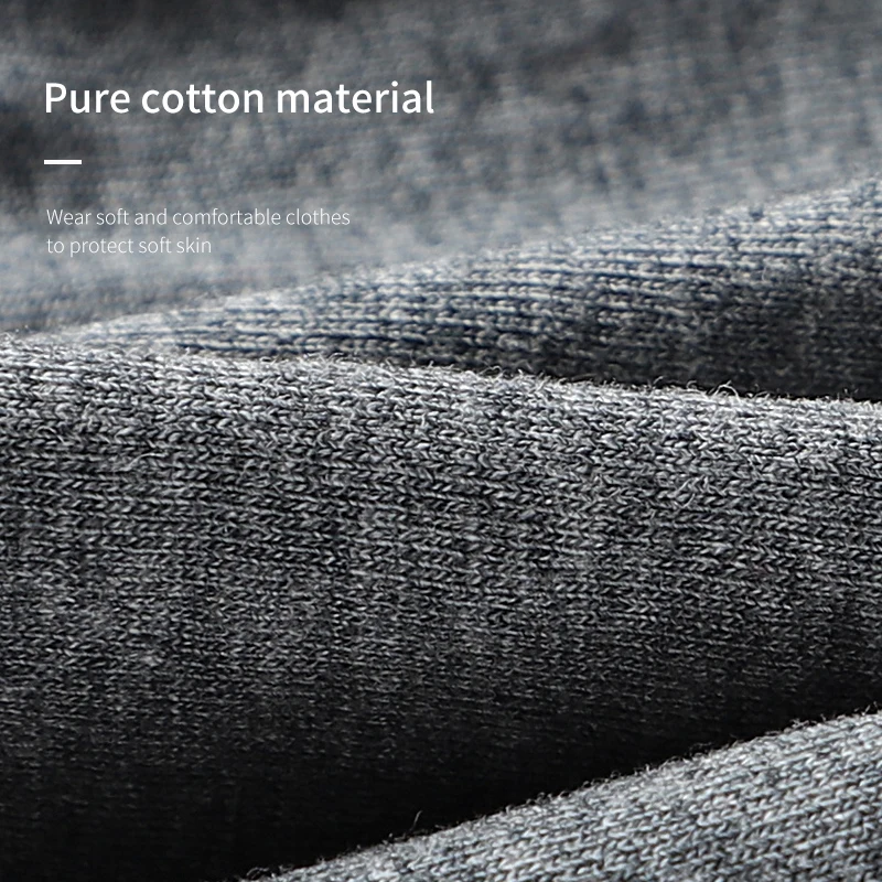 Cartelo 3pcs Men's Boxer Graphene 3A Grade Antibacterial Short Underwear Pure Cotton Moisture Absorbent Soft Elastic Men Panties