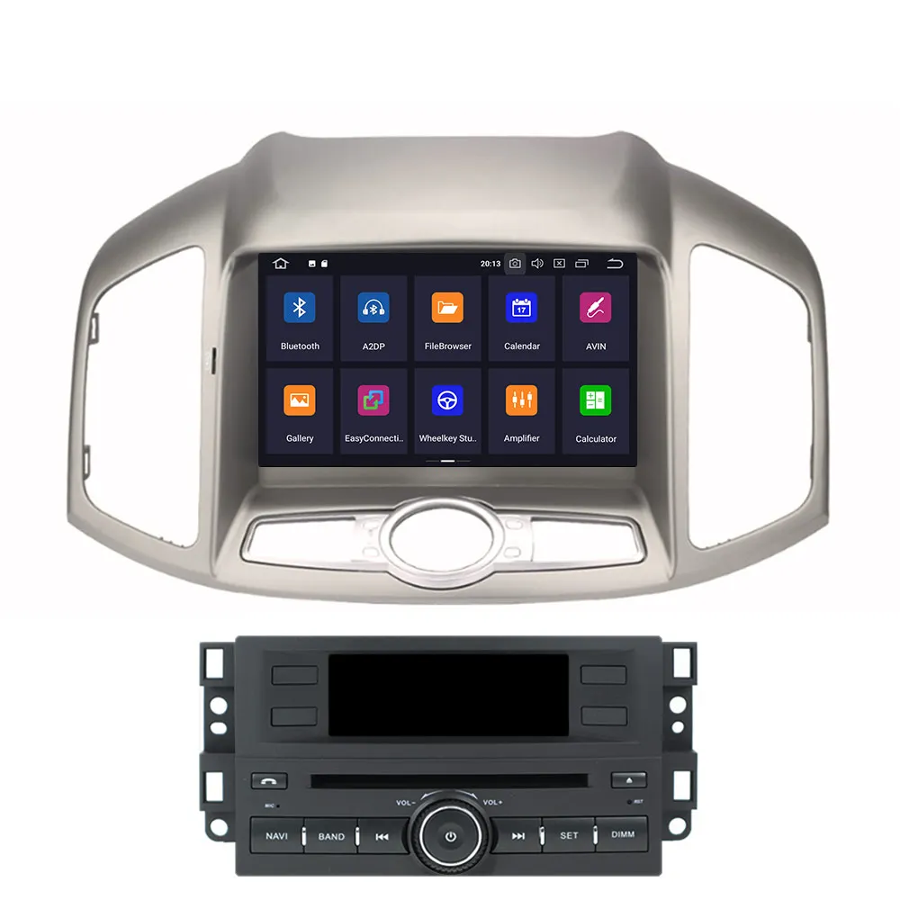 2 din магнитола android для Chevrolet Captiva автомобильный плеер GPS навигация 2012 ~ 2017 стерео