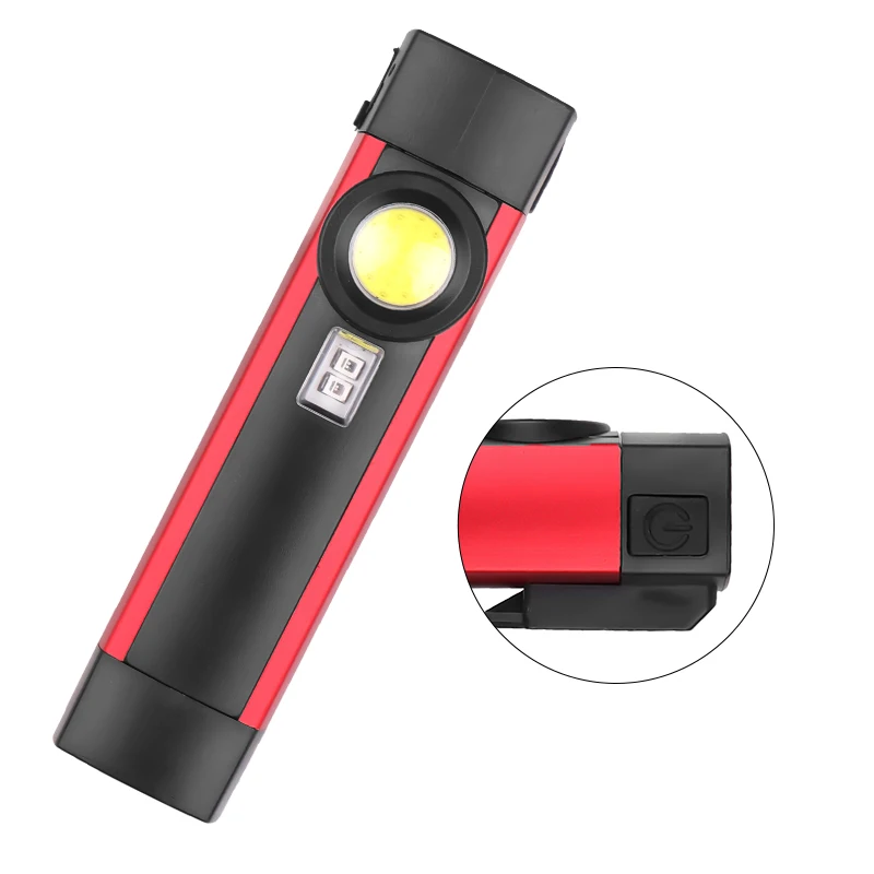 

XANES WL01 Рабочая лампа XPE + COB светодиодный + 395 серебряного цвета 4 режима USB Перезаряжаемые многофункциональный фонарик аварийное освещение по...