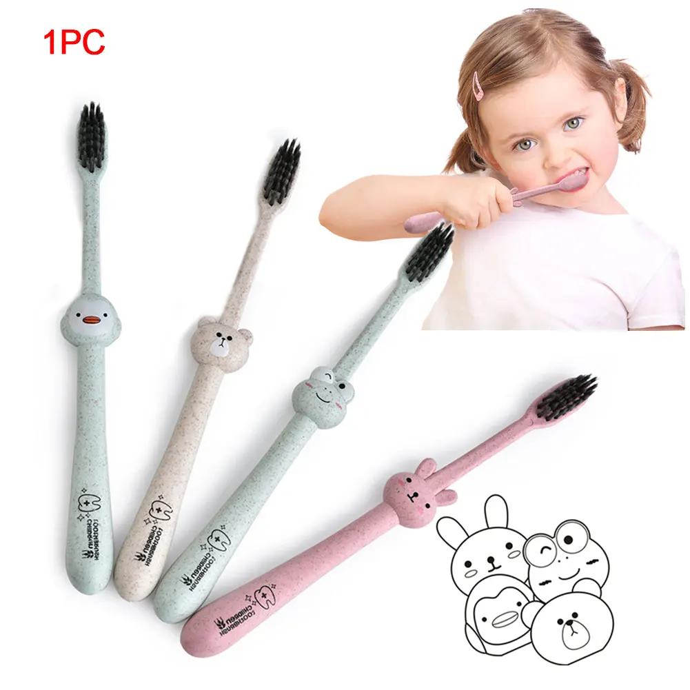 Бамбуковый древесный уголь практичный мультяшный узор случайный цвет