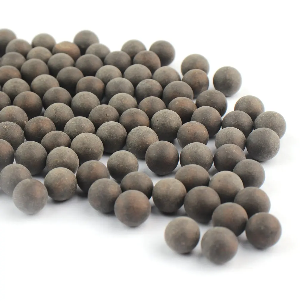 

100pcs 10mm Slingshot Beads Bearing Mud Balls Safety Non-toxic Slingshot Ammo Solid Clay Balls for Outdoor Hunting Shooting