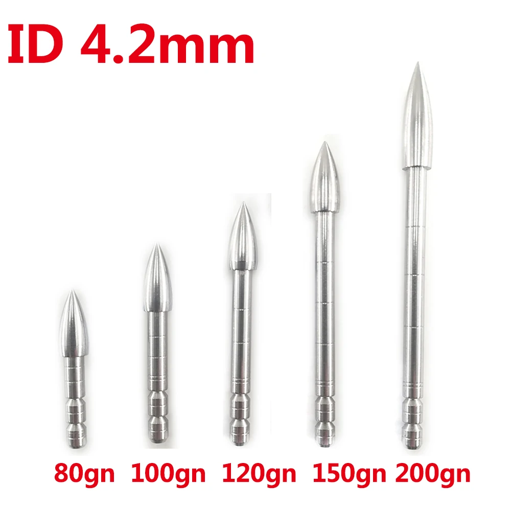 12 шт./24 шт. стрелы из нержавеющей стали с внутренним диаметром 4 2 мм 80 100 120 150 200 |
