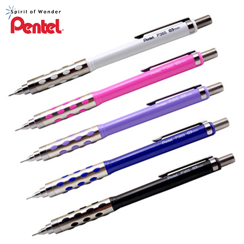 1 шт. металлический механический карандаш Pentel P365 0 5 мм офисные принадлежности