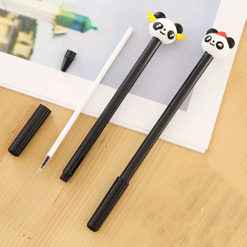 Ручка гелевая с черными чернилами 0 5 мм 1 шт.|Гелевые ручки| |