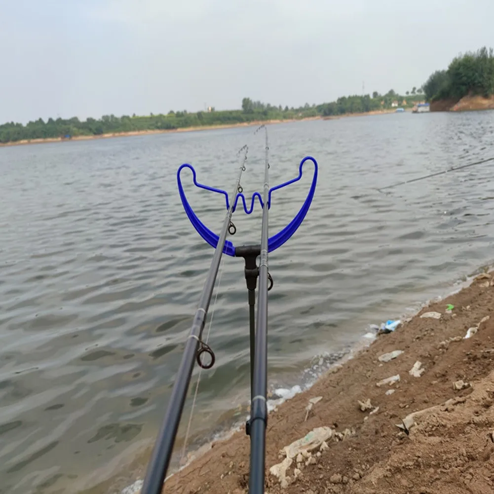 

Carbon Steel Fishing Rod Holder Casting Pole Bracket Durable Multi-Tilt Fishing Tool Stand Support Carp Fishing Tackle Accessory
