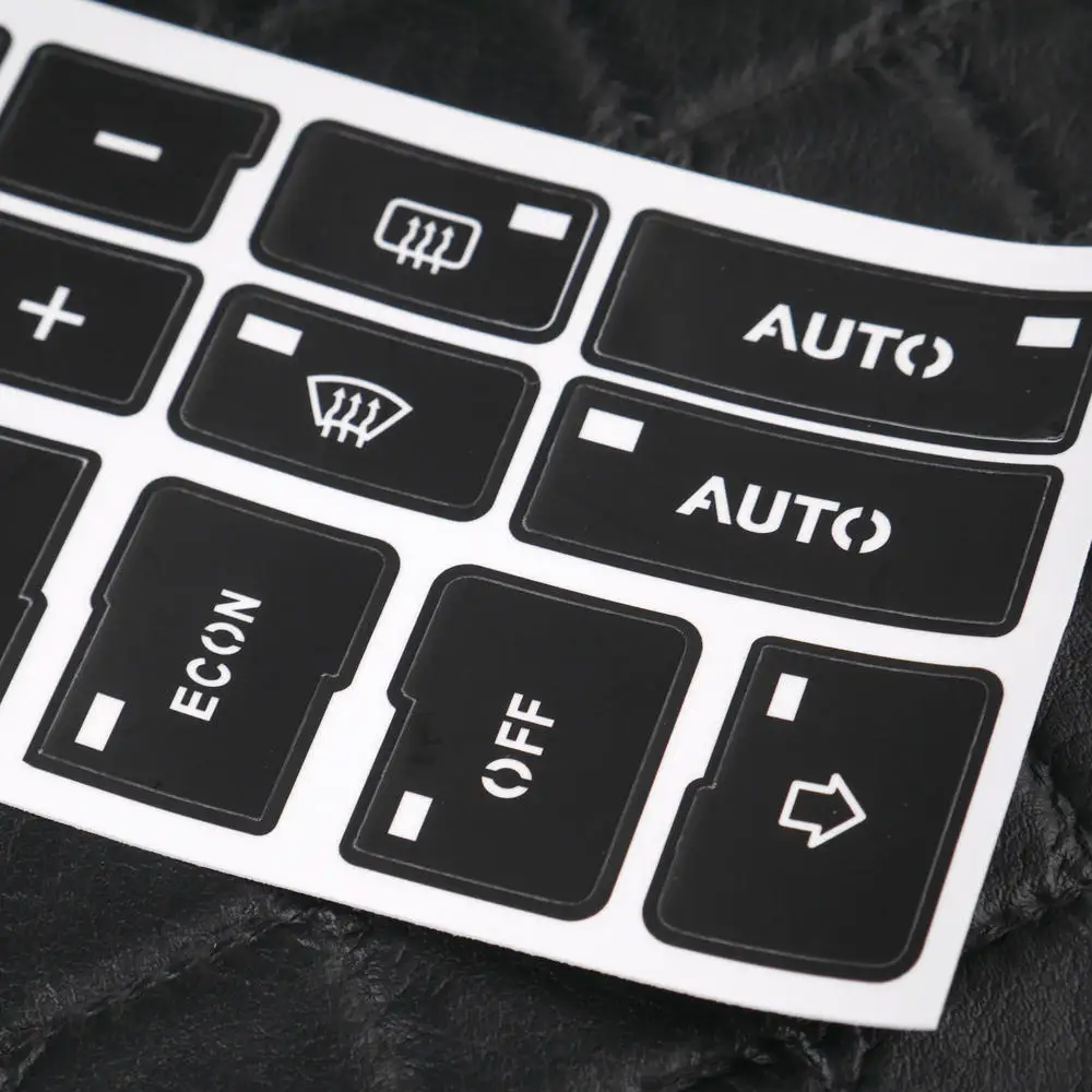 1pc With 16 Keys Car Air Condition Ac Climate Control Button Repair Stickers Decals For Audi A4 B6 B7 2000-2004 Auto Sticker | Автомобили