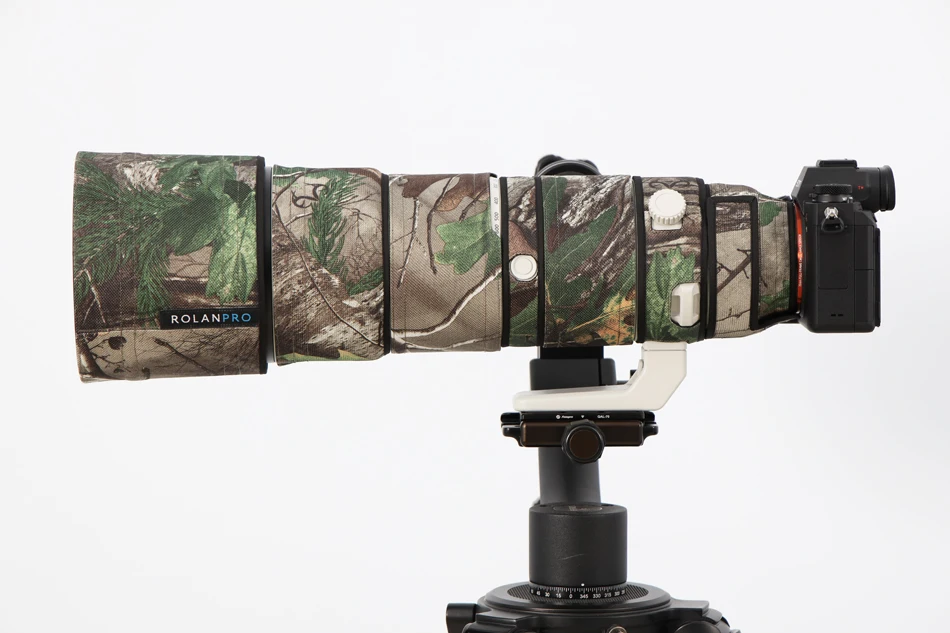Линзы rolanpro пальто камуфляж дождевик для sony FE 200-600 мм F5.6-6.3 G OSS объектив защитный чехол пистолеты одежда