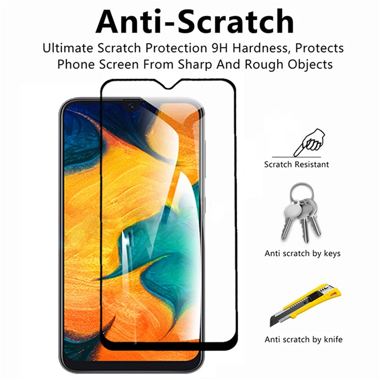 4 в 1 A70 защита для экрана и объектив камеры закаленное стекло протектор Samsung S A70S A 70