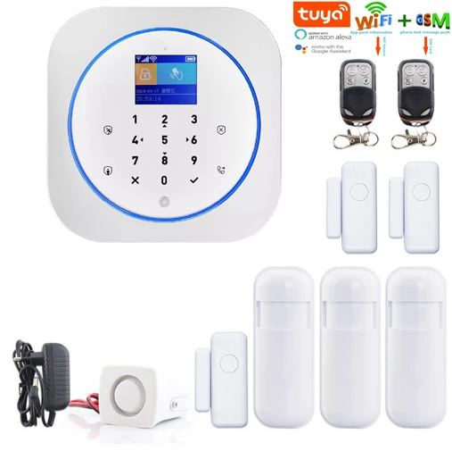 Yobang безопасности Wi Fi домашняя охранная GSM сигнализация домофон DIY комплект с