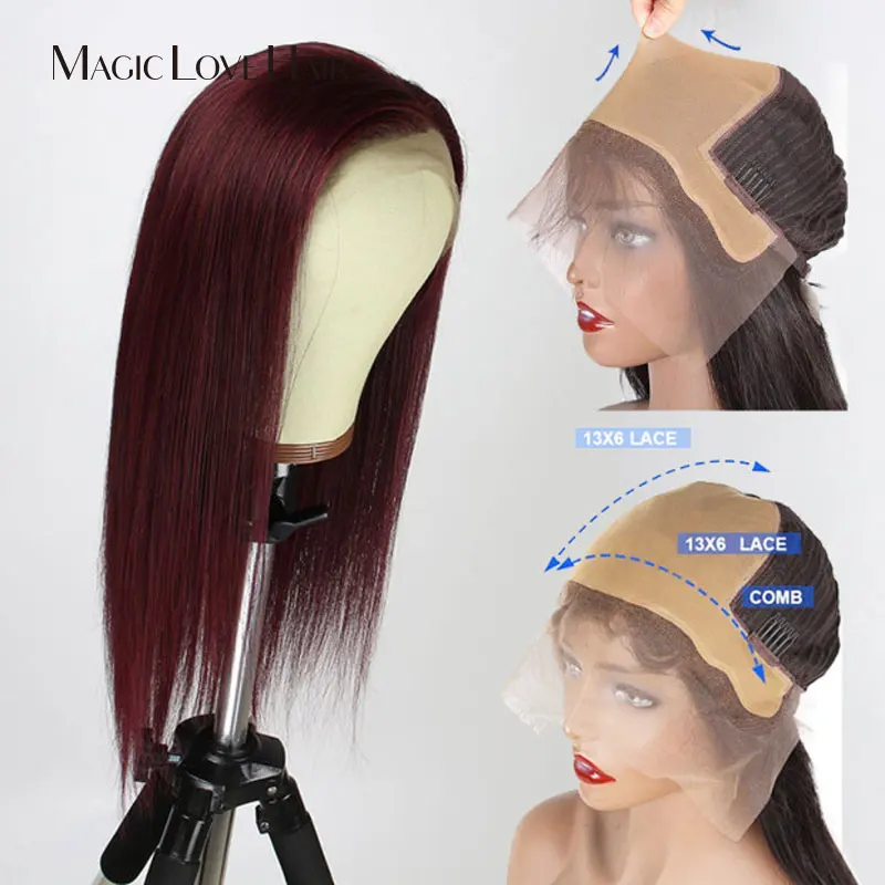 Парики из натуральных волос на кружеве Magic Love предварительно выщипанные парики с