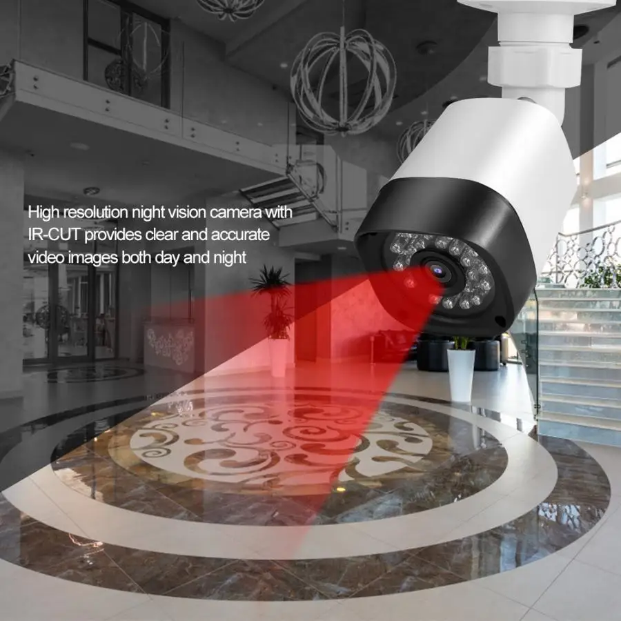 TVI/AHD/CVI/CVBS ночное видение CCTV Открытый водонепроницаемый безопасности Аналоговый