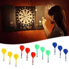6 шт., сменные магнитные игрушки-дротики Bullseye (3Red  3 Yellow  3blue  3green)