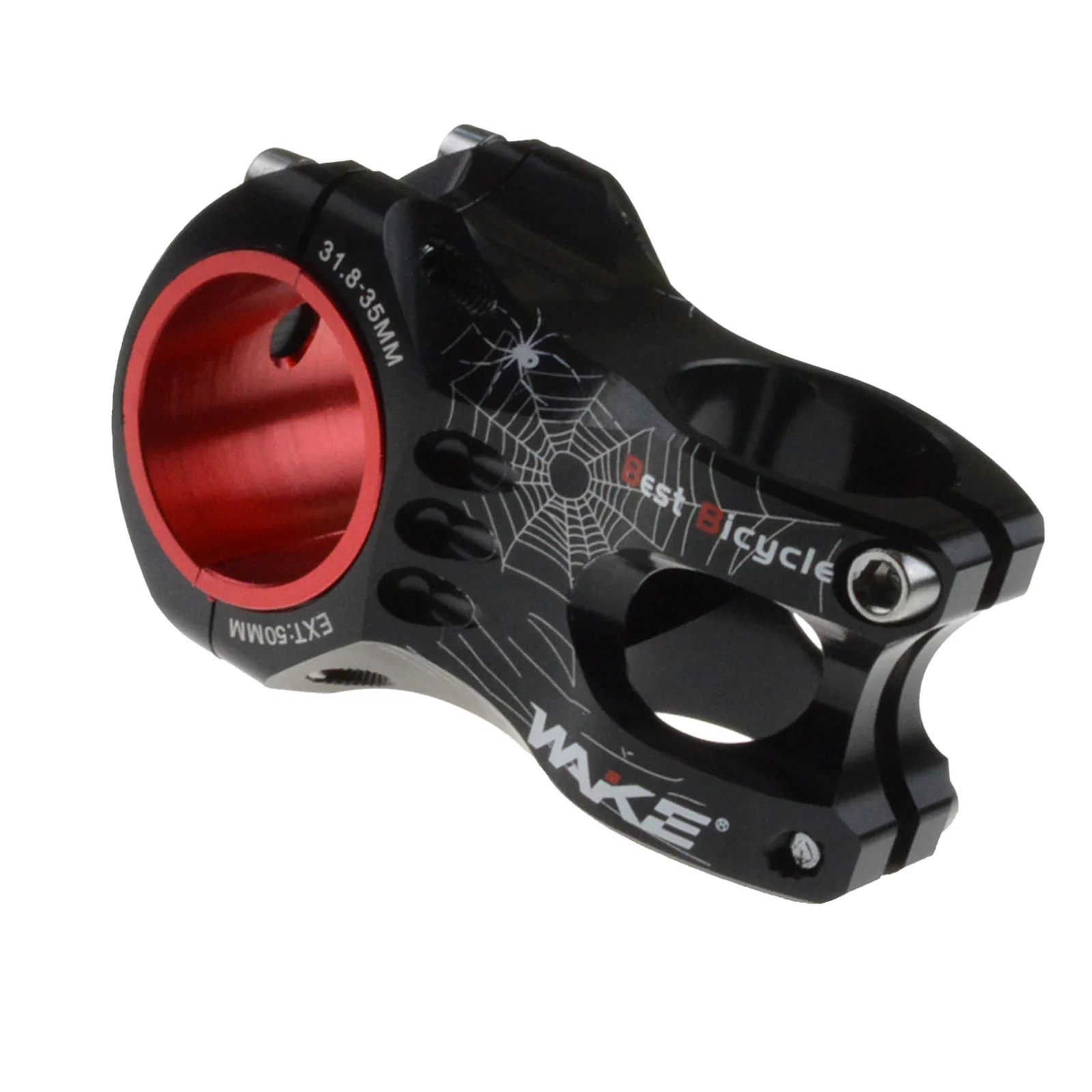 

Bike Stem 31.8mm Aluminum Alloy Bike Short Handlebar Stem Cycling Accessories For Mountain Road Bike Short Stem Black
