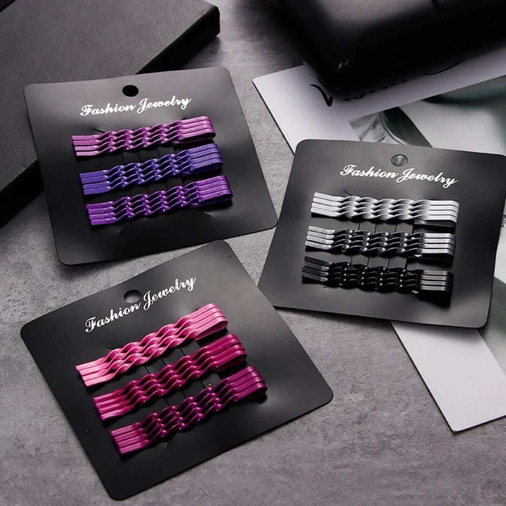 12 шт./лот хорошего качества красочные Спиральные заколки для женщин и девочек