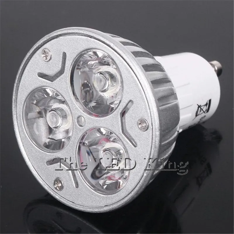 GU10 Точечный светильник CREE GU5.3 светодиодный свет лампы 9W Светодиодный лампа 110V 220V