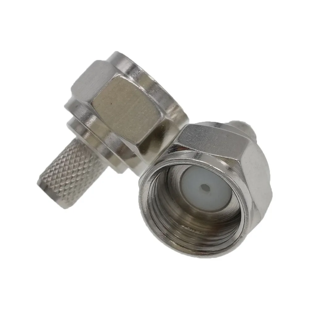 10 шт. F Штекерный прямой обжимной соединитель RG58 LMR195 RG142 RG400 RF|connector honda|connector rg6connector