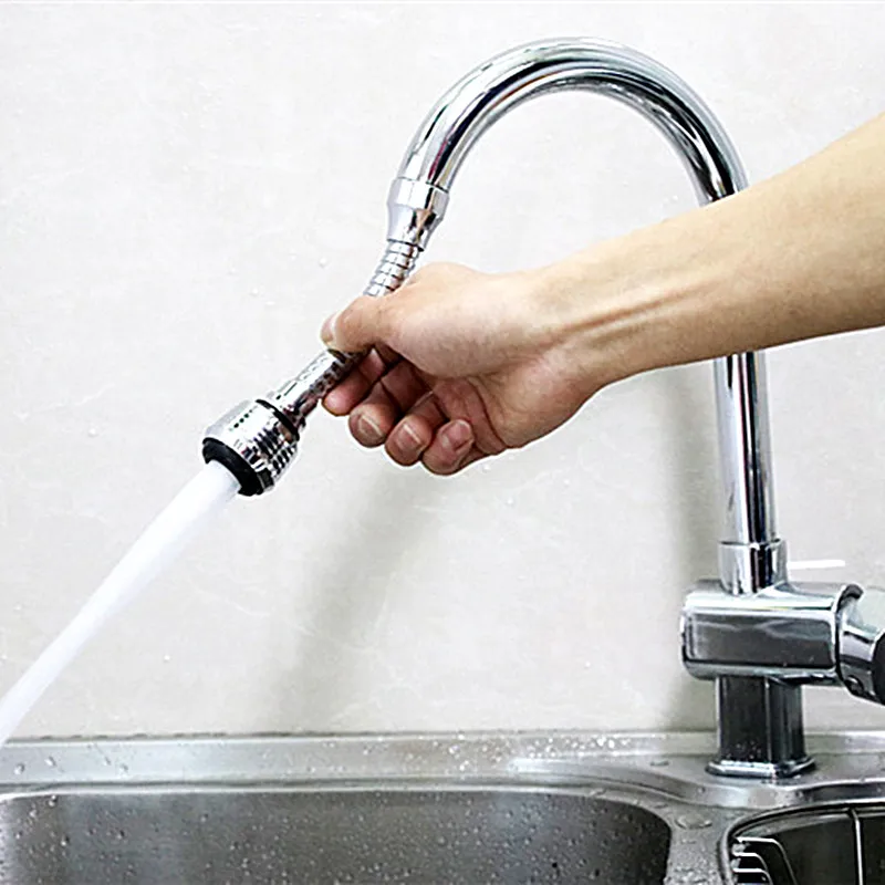 

360 Degree Rotatable Kitchen Faucet Water Bubbler Saving Tap Aerator Diffuser Faucet Filter Shower Head Filter Nozzle Plug