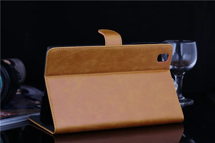 Чехол для Samsung Galaxy Tab Pro 8 4 дюйма искусственная кожа T321 T325 Твердый бумажник с