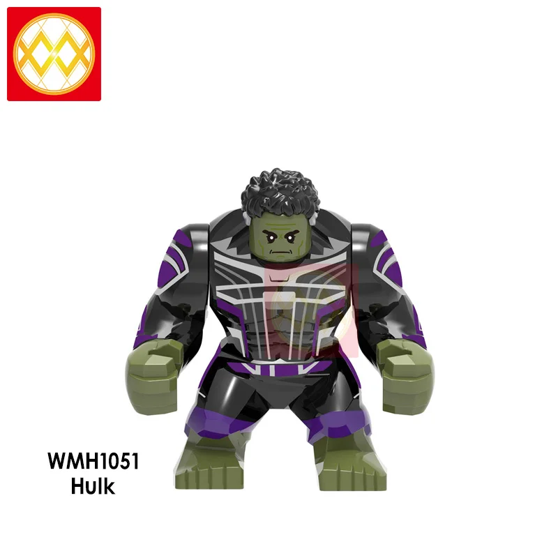 XH1051 Большой танос обоюдоострый модель меча Бесконечность перчатка с крагами Бесконечность камни строительные блоки кирпичи Marvel Мстители Endgame игрушки - Цвет: XH1051