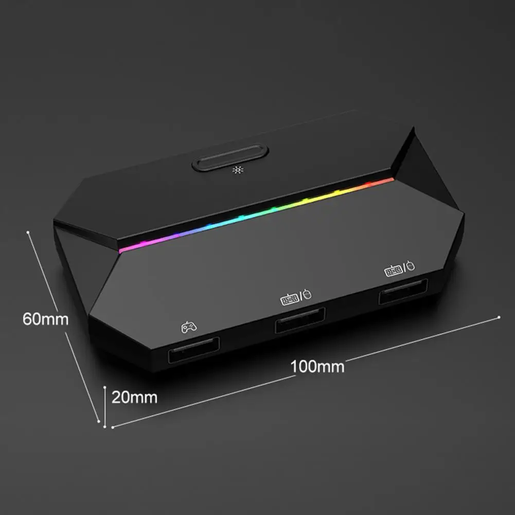 Игровая клавиатура мышь USB адаптер для Xbox One/360 переключатель PS4 Проводная быстрая